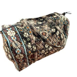 Vera Bradley Floral Quilted Duffle Bag
